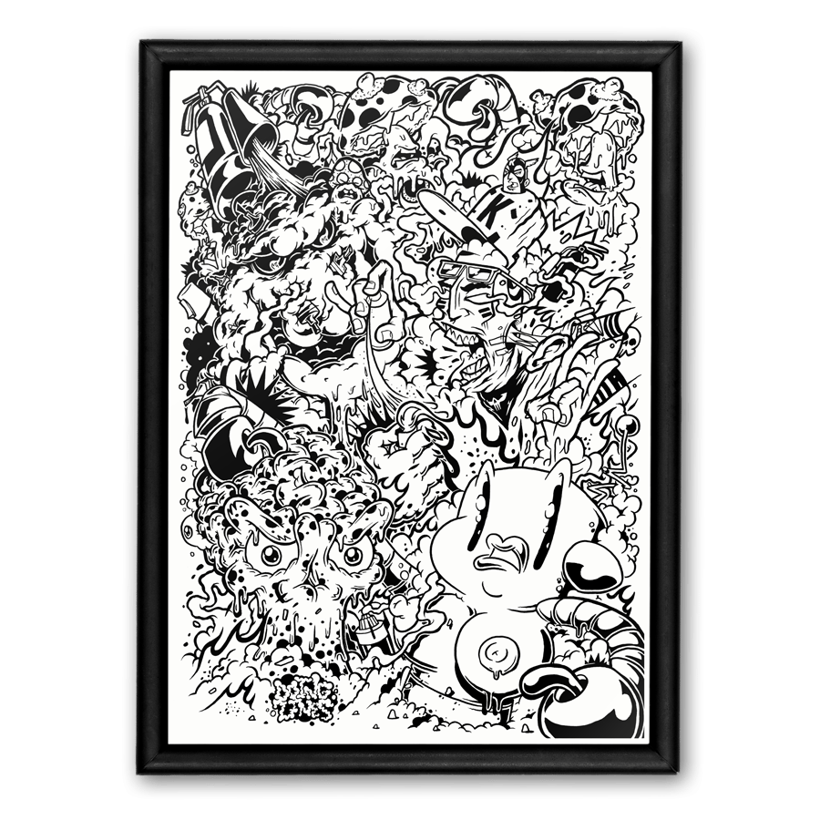 Image of Doing Lines Print