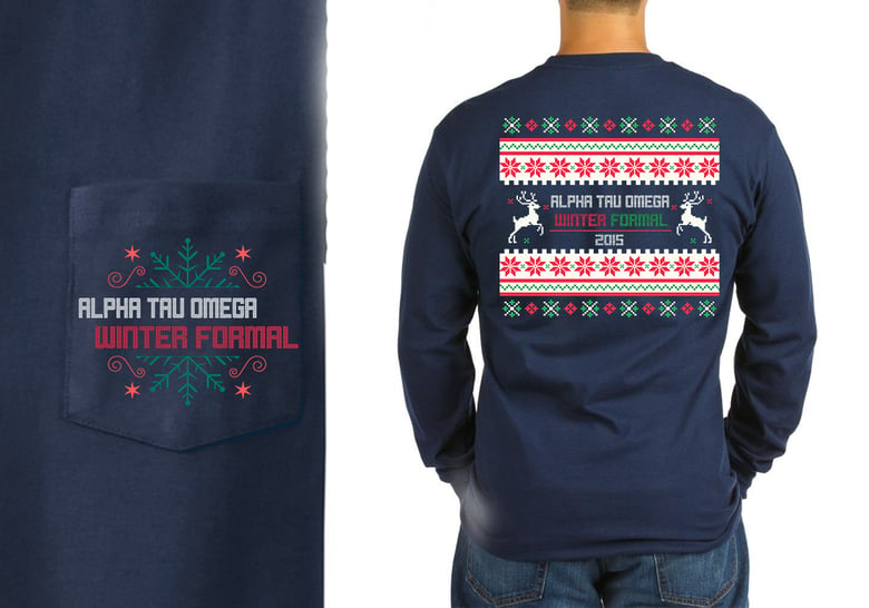Image of ATO 2015 Winter Formal Long Sleeve