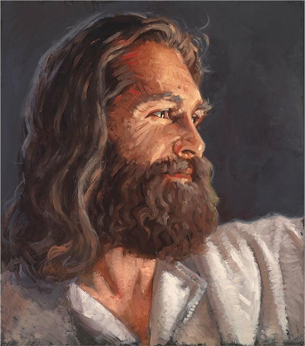 Image of Our Savior | Jesus Christ, Original Oil Painting: by Nathan Pinnock