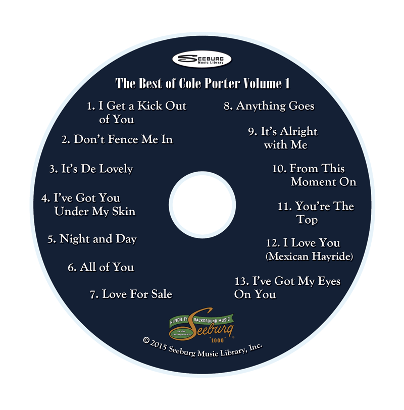 Image of Seeburg Music Library Cole Porter Vol 1 CD