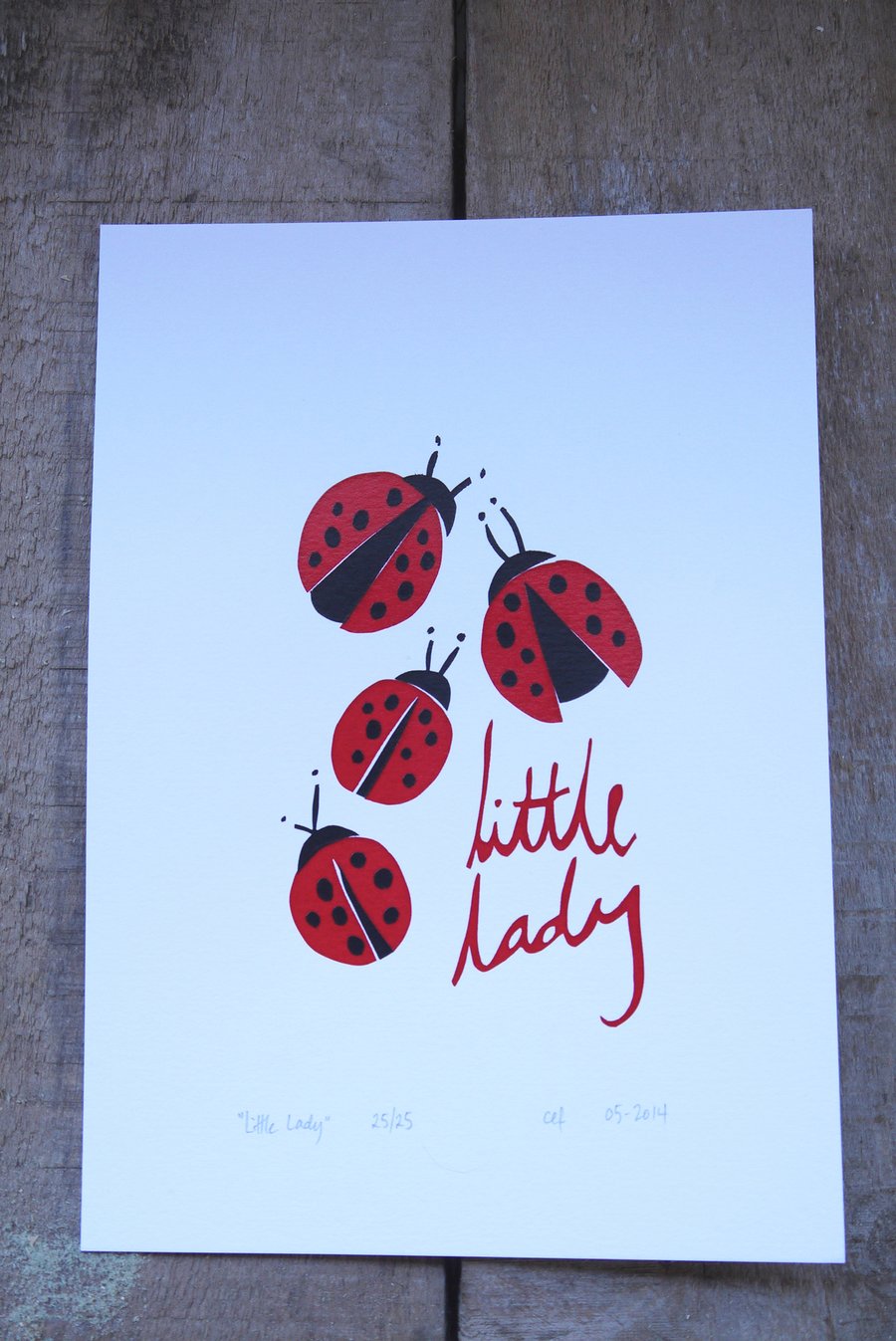 Image of Little Lady print