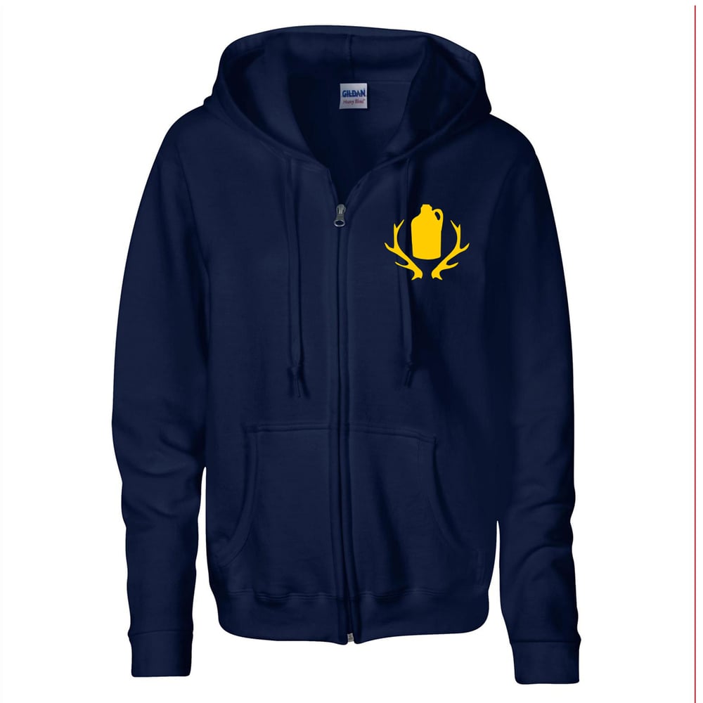 Image of NAVY Shanty Punk Hoodie