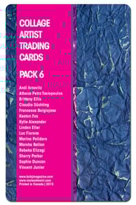 Image of Collage Artist Trading Cards, Pack Six