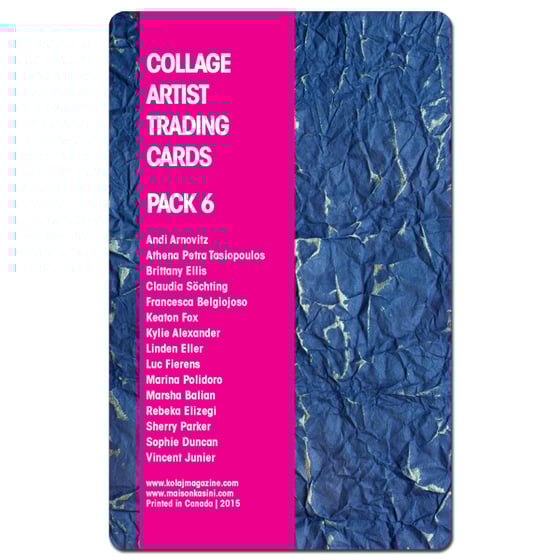 Image of Collage Artist Trading Cards Pack 6