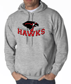Image of Traditional Hawks Logo Sweatshirt