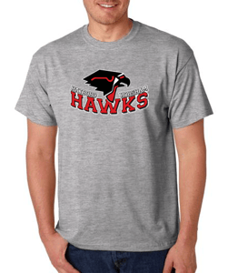 Image of Traditional Hawks Logo T-Shirt