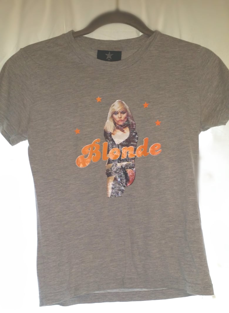 Image of Blondie 'blonde' tee size M