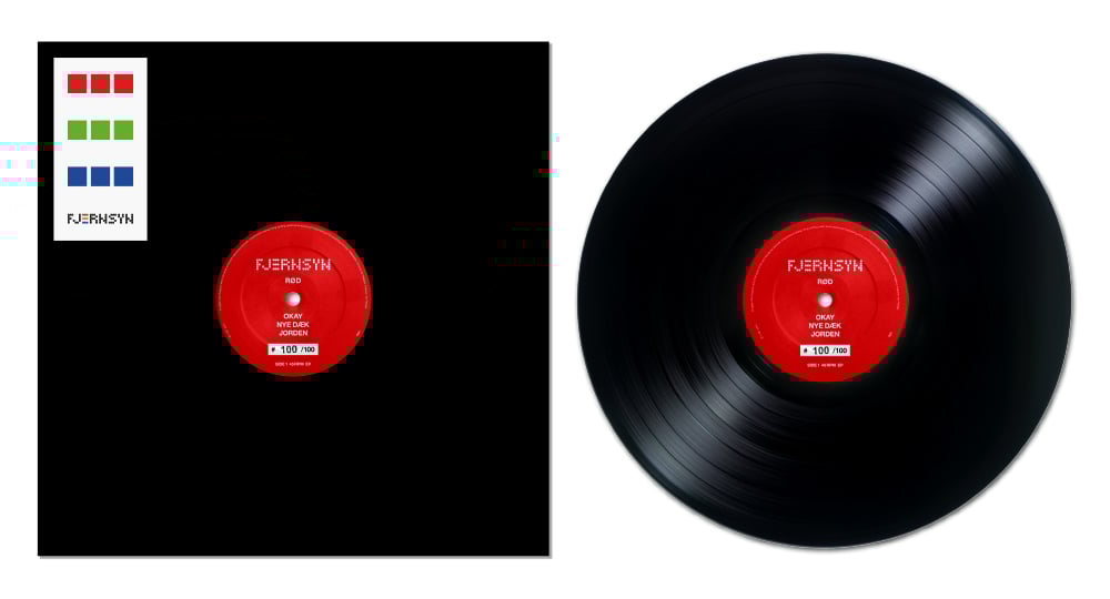 Image of Fjernsyn: Rød - EP