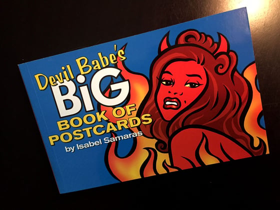 Image of Devil Babe's Big Book of Postcards!