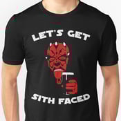 Image of Let’s Get Sith Faced Black T-Shirt