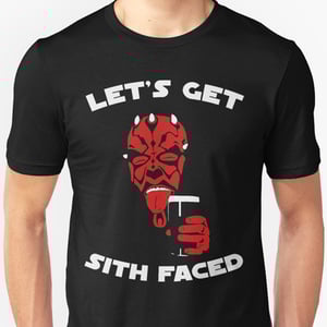 Image of Let’s Get Sith Faced Black T-Shirt