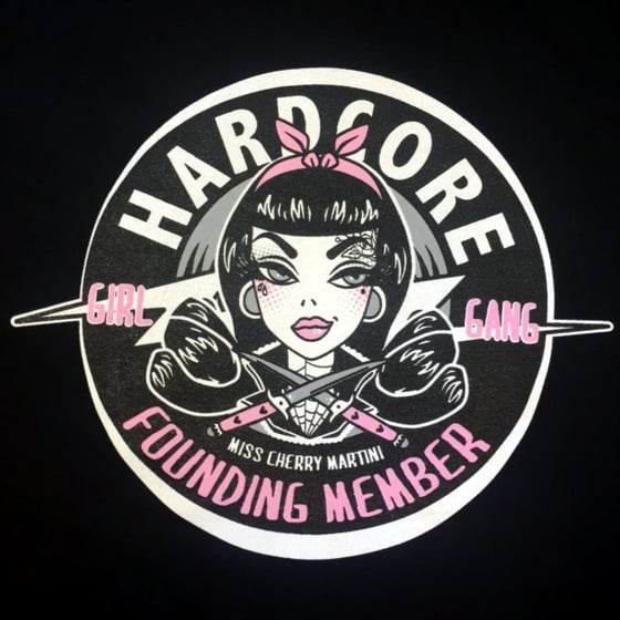 Image of Hard Core Girl Gang Ladies T-Shirt