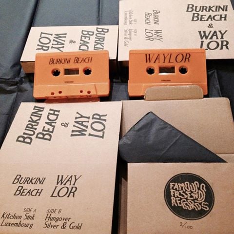 Image of Burkini Beach / Waylor - cassette split