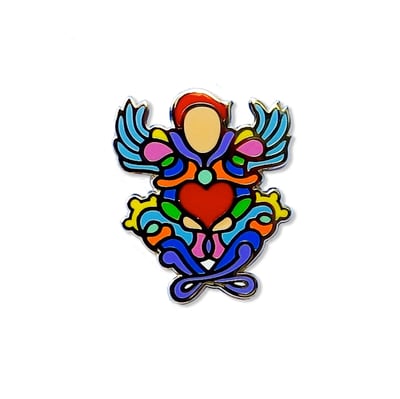 Pin's Guardian Angel of Love / 2 modèles - PSY la boutik