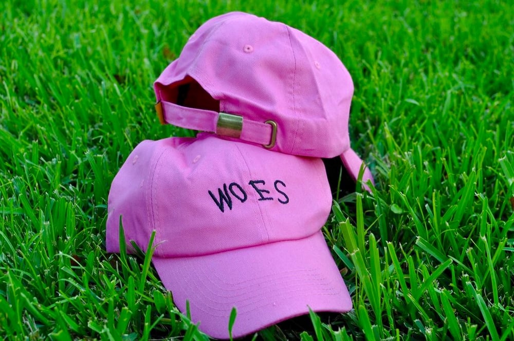 Image of Ovo Drake Woes Hat StrapBack Pink