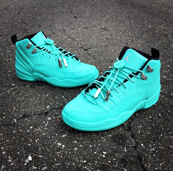 Image of Custom Tiffany Jordan 12s