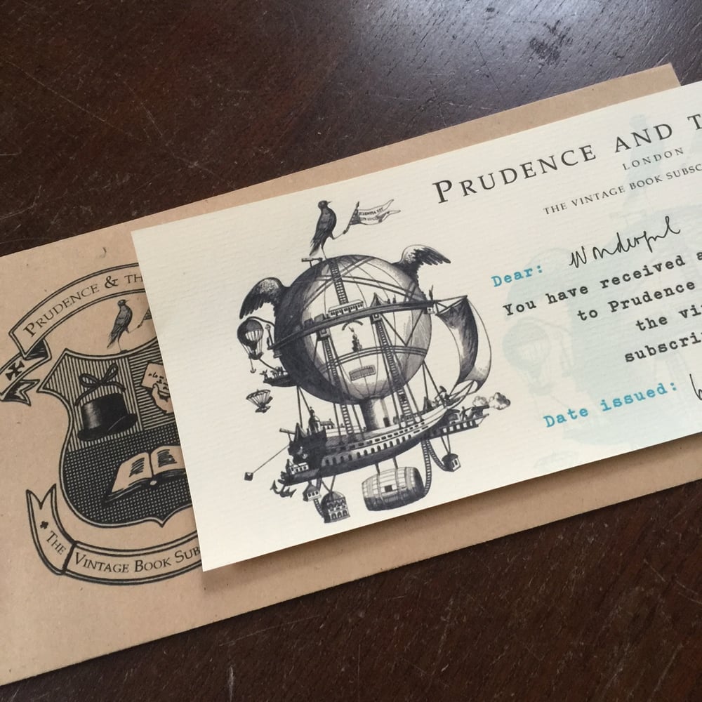 Prudence and the Crow Gift Subscription
