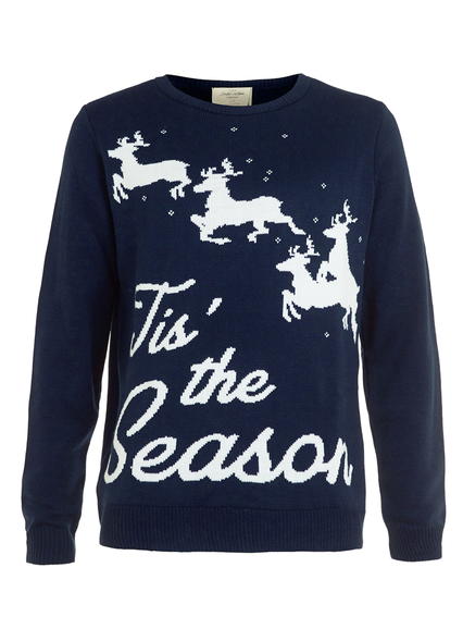 Image of Tis The Season knitted Xmas Jumper