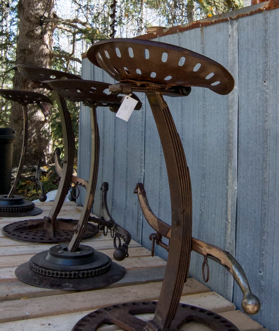 Image of Tractor Seat Bar Stools