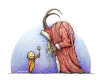 Image 1 of 'Holiday Horrors Meet' print|shirt|mug