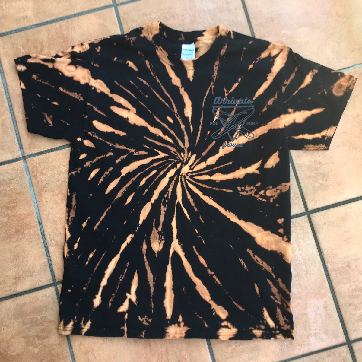 bleach spotted shirt