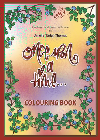 Image of Colouring Book - Once upon a time