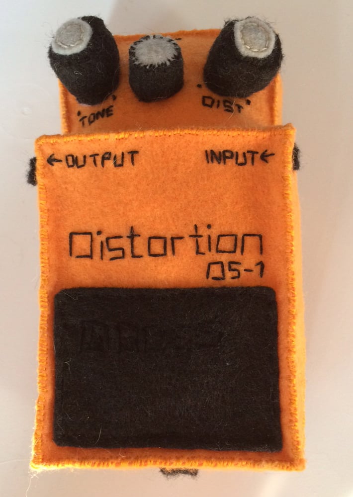 Image of Library Card Felt Distortion Pedal