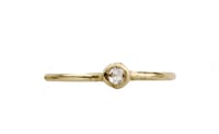 Image 2 of Tiny engagement ring. Rose cut diamond. Friday