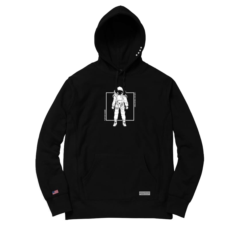 Image of Moon Landing Hooded Sweatshirt