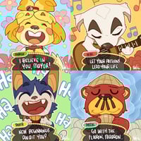 Image 1 of Animal Crossing Motivational Posters