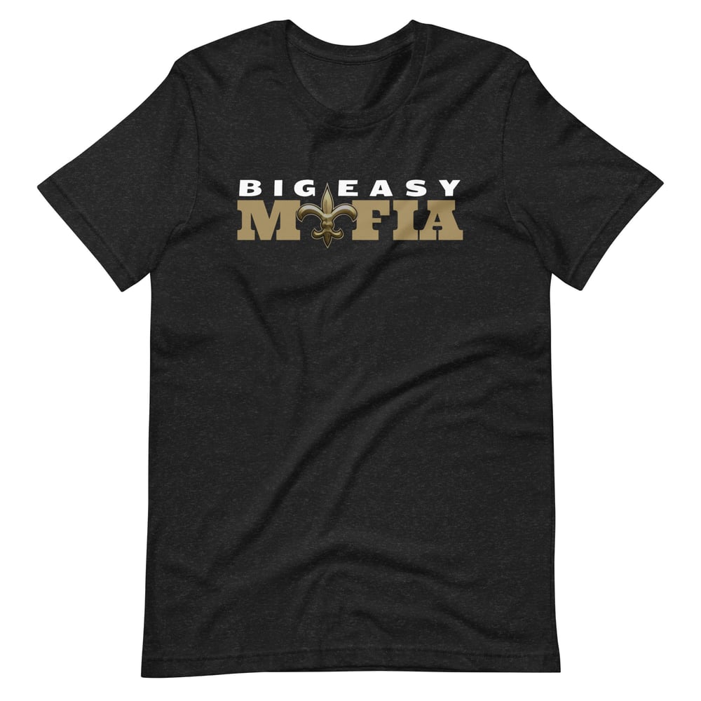 Image of Big Easy Mafia (Brass Fleur De Lis) Unisex t-shirt