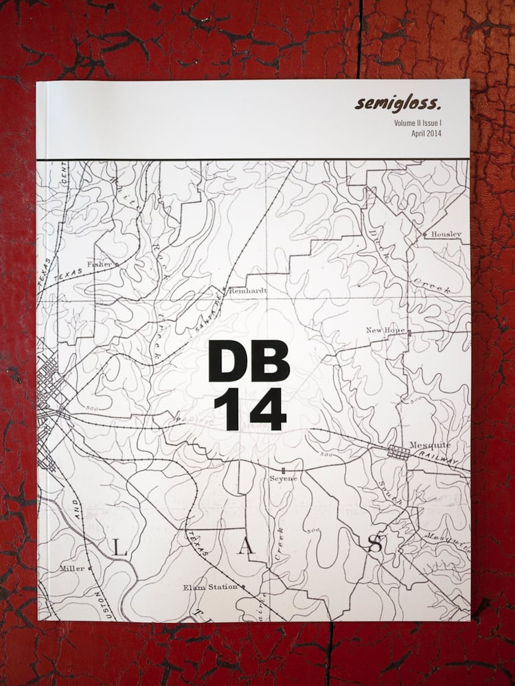 Image of semigloss. Magazine - DB14, Vol. 2 Issue 1