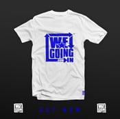 Image of Wegoingin.com (#WGI) Exclusive White & Blue T-Shirt