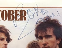 Image 2 of U2 OCTOBER • 1981 Autographed LP Album