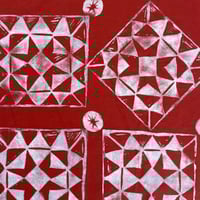 Image 2 of Red Quilt Bandana
