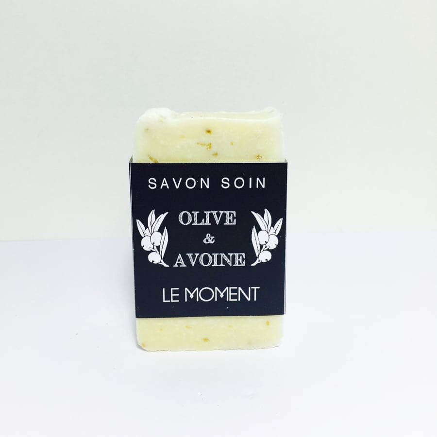 Image of Savon Neutre Huile d'Olive - Flocons d'Avoine
