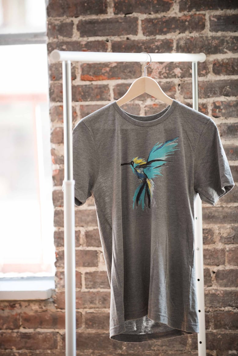 Image of Hummingbird Shirt (Grey)