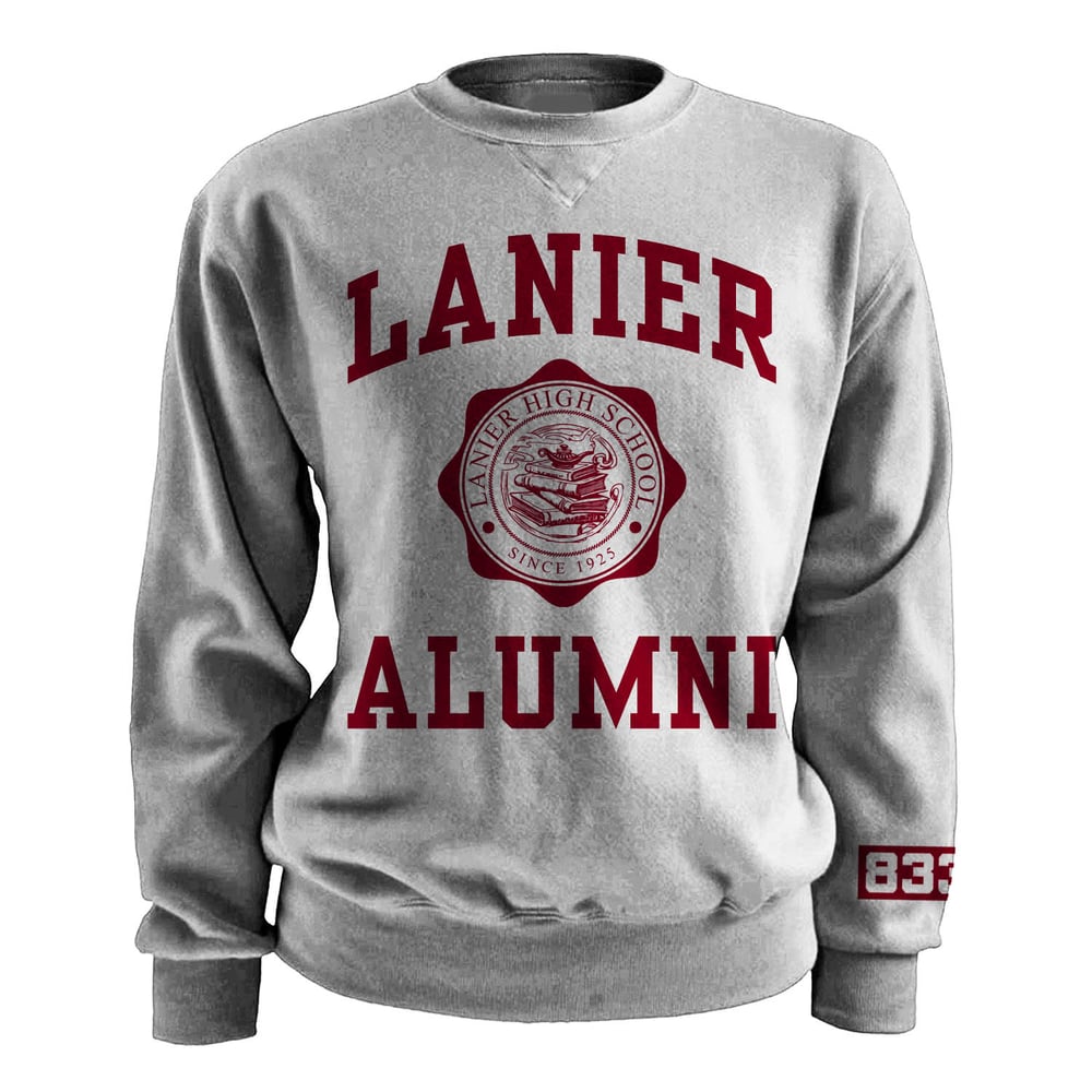 Image of LHS ALUMNI CREWNECK SWEATSHIRT (GREY)