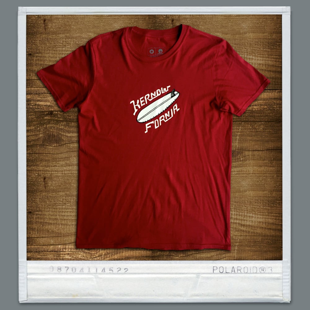 Image of Mens - Board Doodle T-shirt (Red or Cyan)