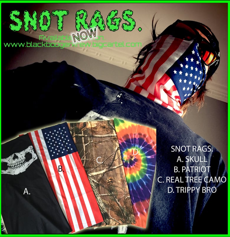 Image of SNOT RAGS.