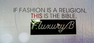 Image of F.luxury.B Stickers