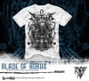 BLADE OF HORUS - Monumental Massacre Tshirt / White
