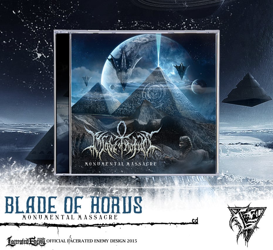 Blade Of Horus Monumental Massacre Cd Lacerated Enemy E Store lacerated enemy records big cartel