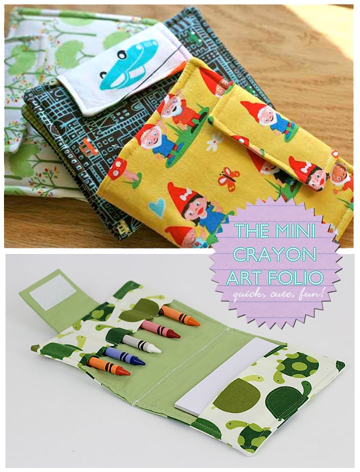 Image of Crayon Art Folio PDF Sewing Pattern