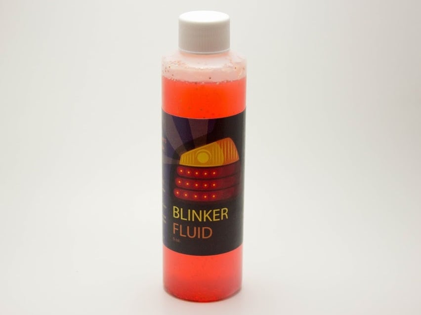 blue light blinker fluid
