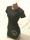 Chazi Black T-Shirt Dress
