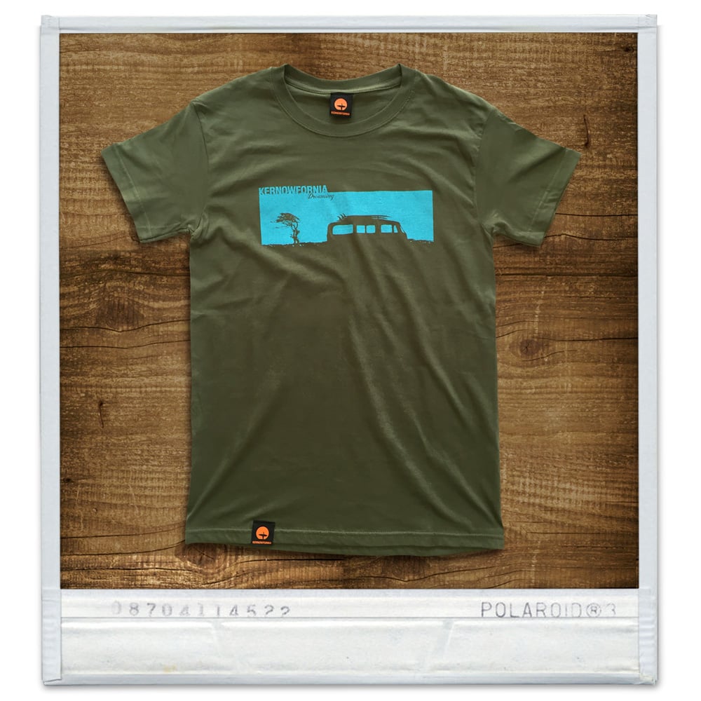 christmas campervan t shirt