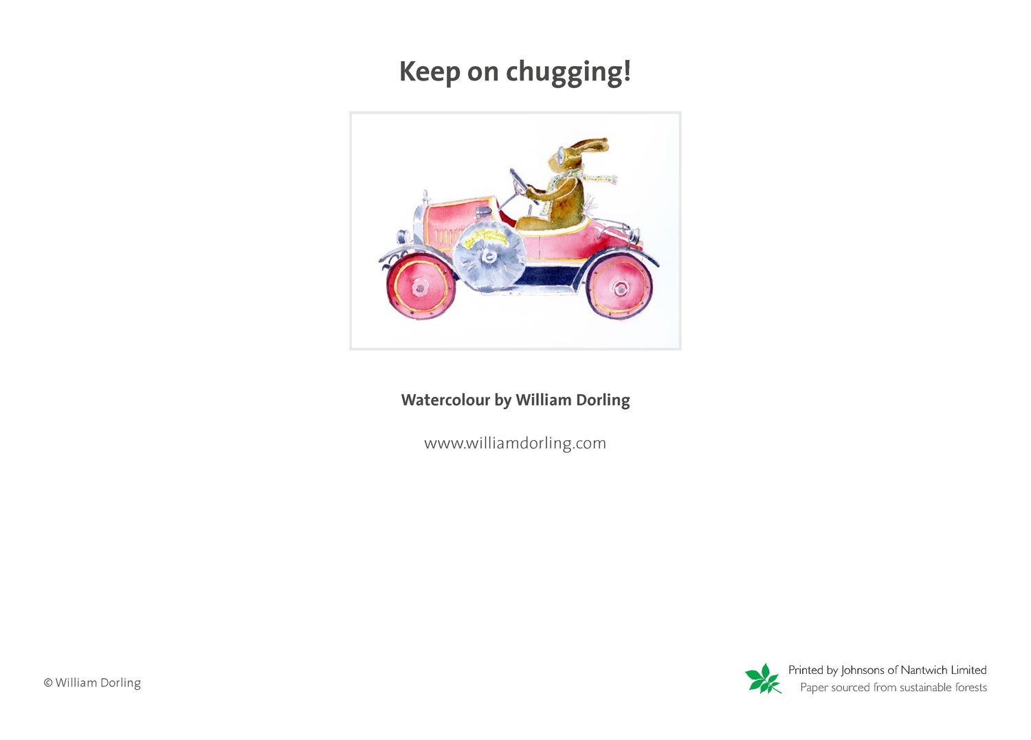 Image of Keep on chugging!
