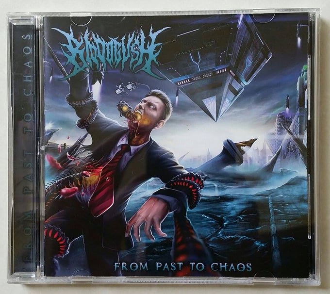 Image of BLOODGUSH - FROM PAST TO CHAOS CD