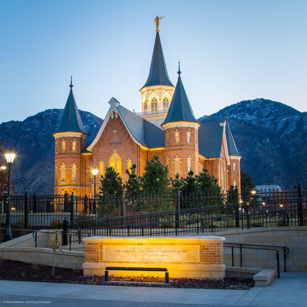 Image of Provo Tabernacle in Type